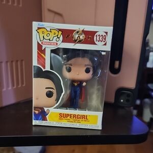 Funko Pop Supergirl in Blue and Red